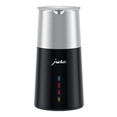 JURA Hot & Cold, 360 ml, black/stainless steel - Automatic milk frother