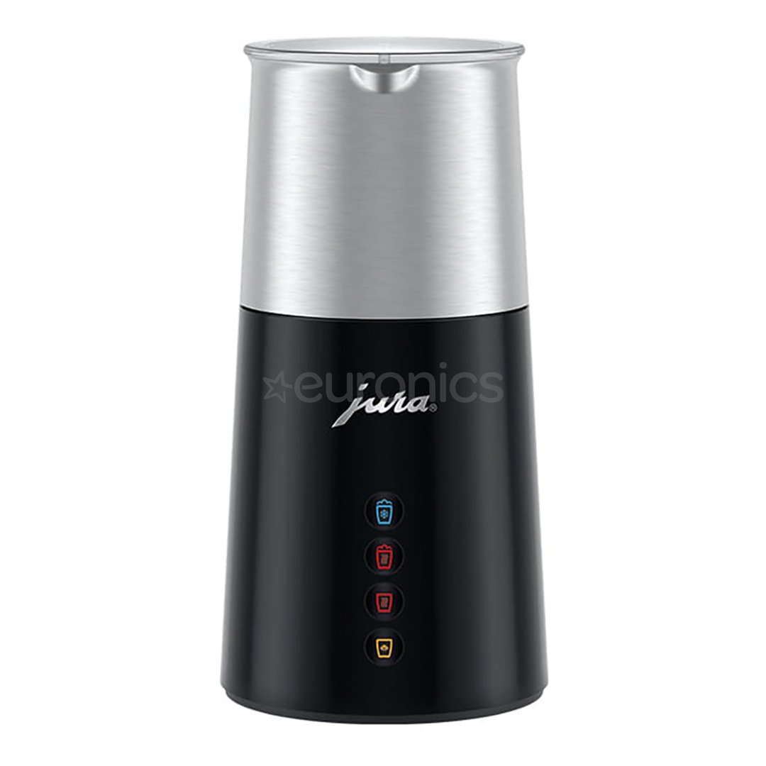 JURA Hot & Cold, 360 ml, must/roostevaba teras - Automaatne piimavahustaja