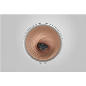 JURA Hot & Cold, 360 ml, must/roostevaba teras - Automaatne piimavahustaja