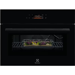 Electrolux 800 Series MealAssist Combiquick®, mikrolainefunktsioon, 44 L, must - Integreeritav kompaktahi LVL8E09Z