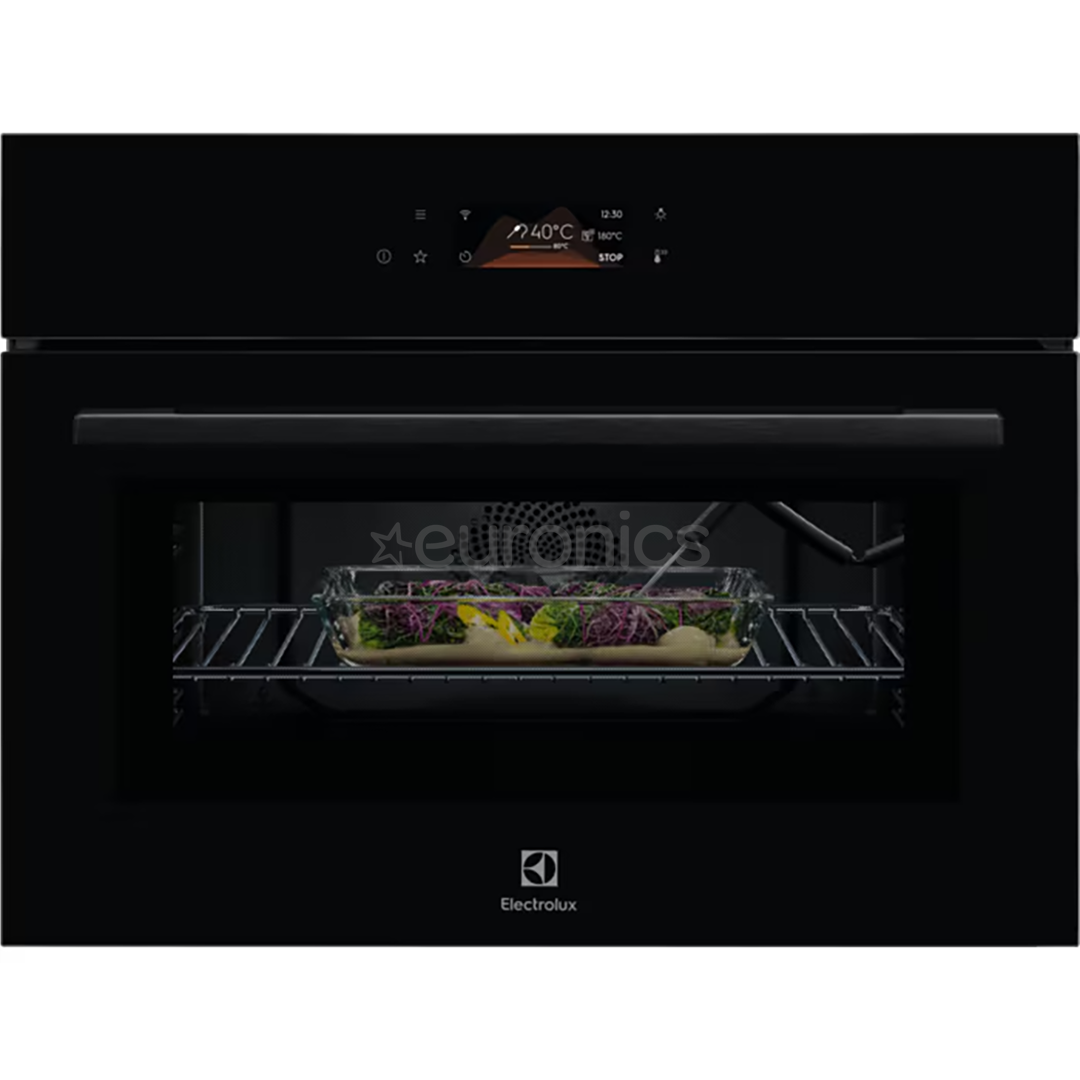 Electrolux 800 Series MealAssist Combiquick®, mikrolainefunktsioon, 44 L, must - Integreeritav kompaktahi