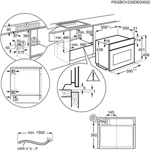 Electrolux 800 Series MealAssist Combiquick®, функция микроволн, 44 л, черный - Интегрируемый компактный духовой шкаф
