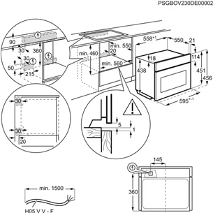 Electrolux 800 Series MealAssist Combiquick®, mikrolainefunktsioon, 44 L, must - Integreeritav kompaktahi