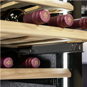 Caso WineDeluxe WD 41, 41 pudelit, kõrgus 90 cm - Integreeritav veinikülmik