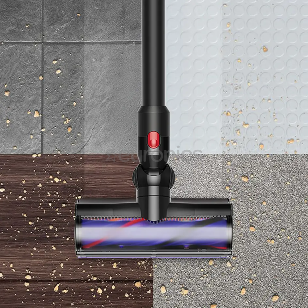 Dyson V8 Cyclone, must/roheline - Akutolmuimeja