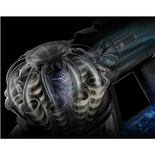 Dyson V8 Cyclone, must/roheline - Akutolmuimeja