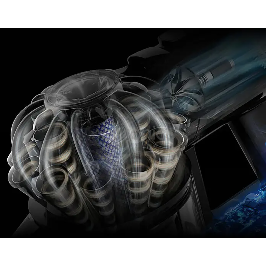 Dyson V8 Cyclone, must/roheline - Akutolmuimeja