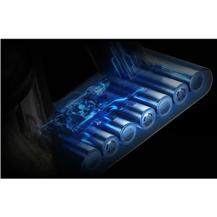 Dyson V8 Cyclone, must/roheline - Akutolmuimeja