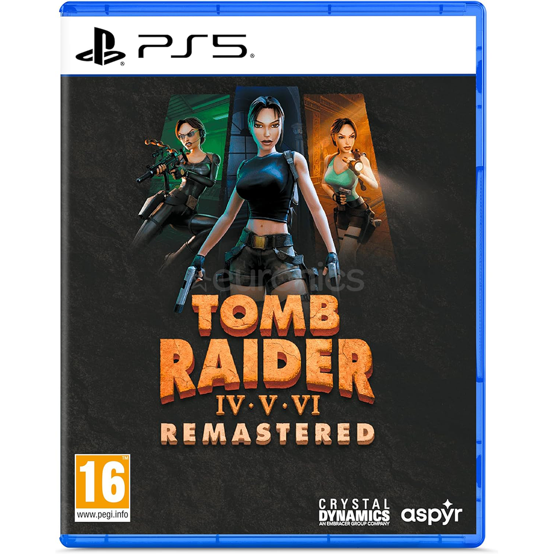 Tomb Raider IV-V-VI Remastered, PlayStation 5 - Игра