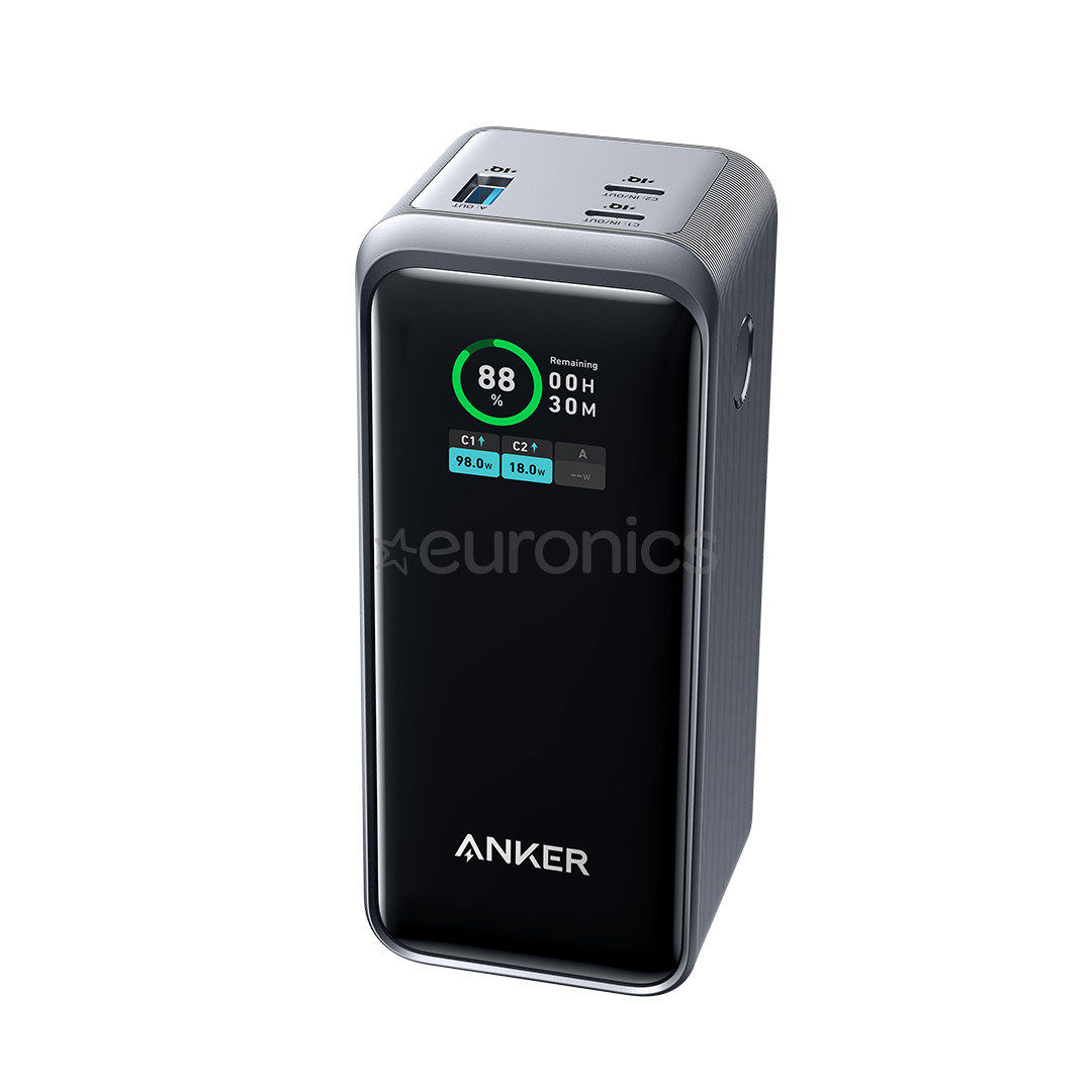 Anker Prime, 200 Вт, черный - Внешний аккумулятор
