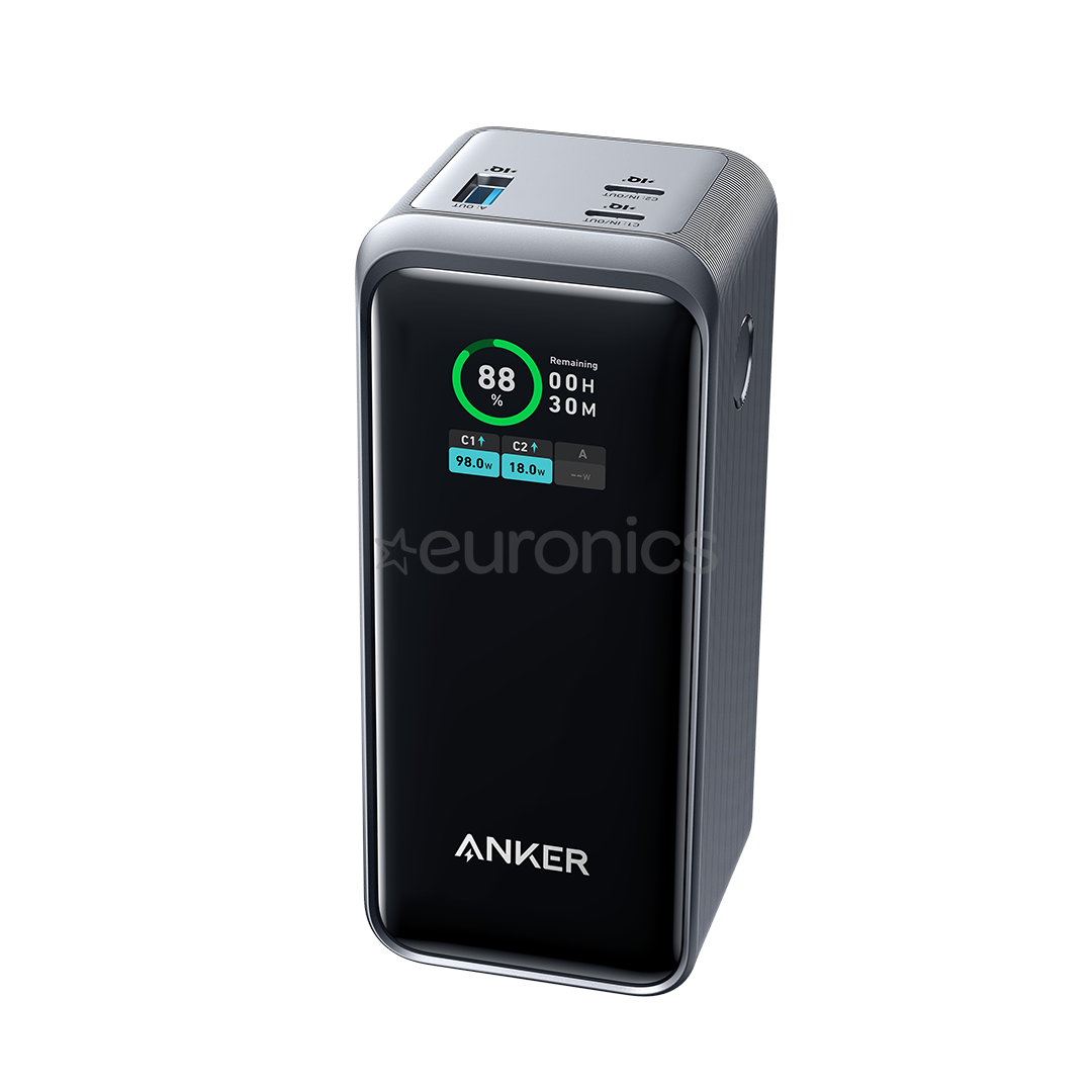 Anker Prime, 200 Вт, черный - Внешний аккумулятор