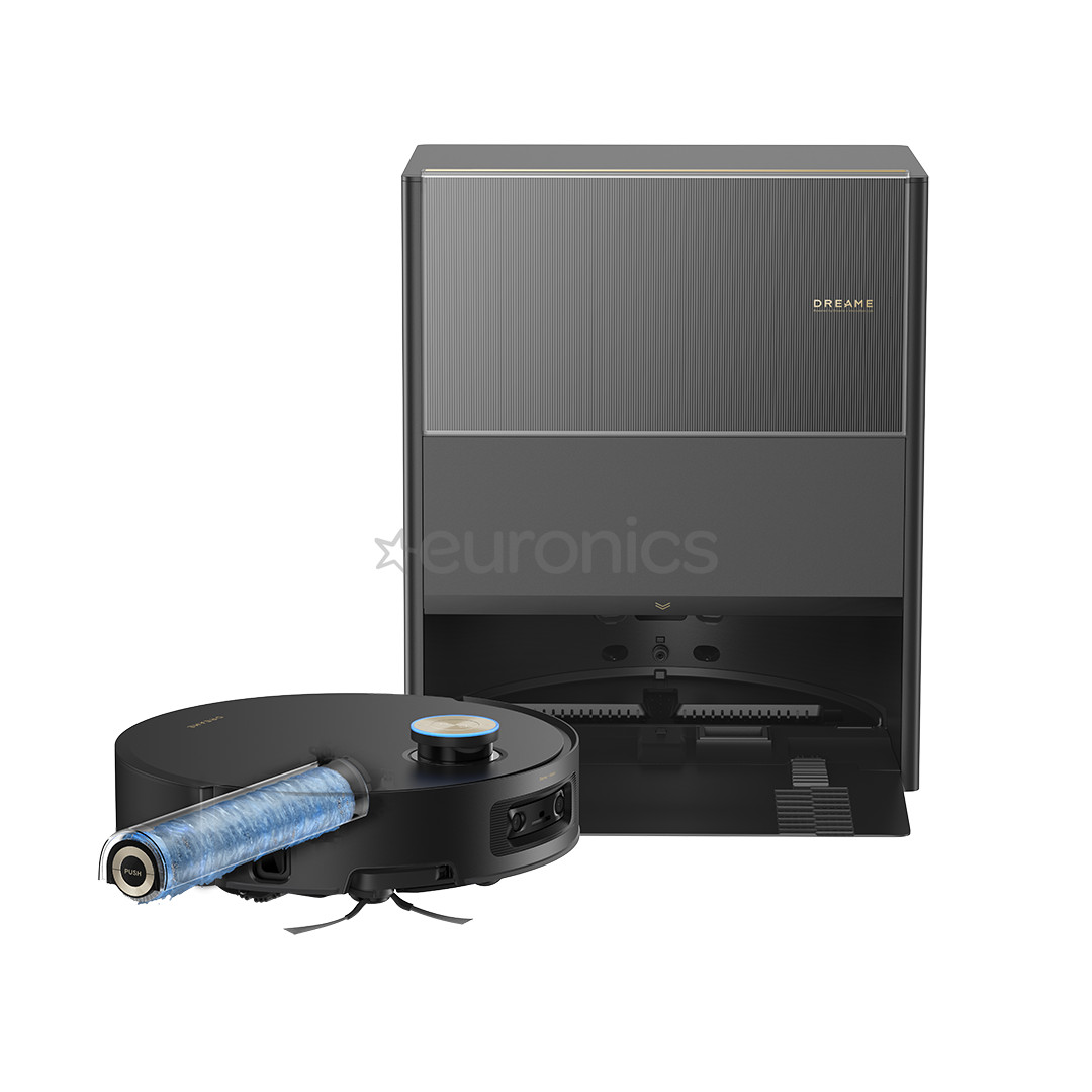 Dreame Aqua10 Ultra Roller, märg- ja kuivpuhastus, must - Robottolmuimeja