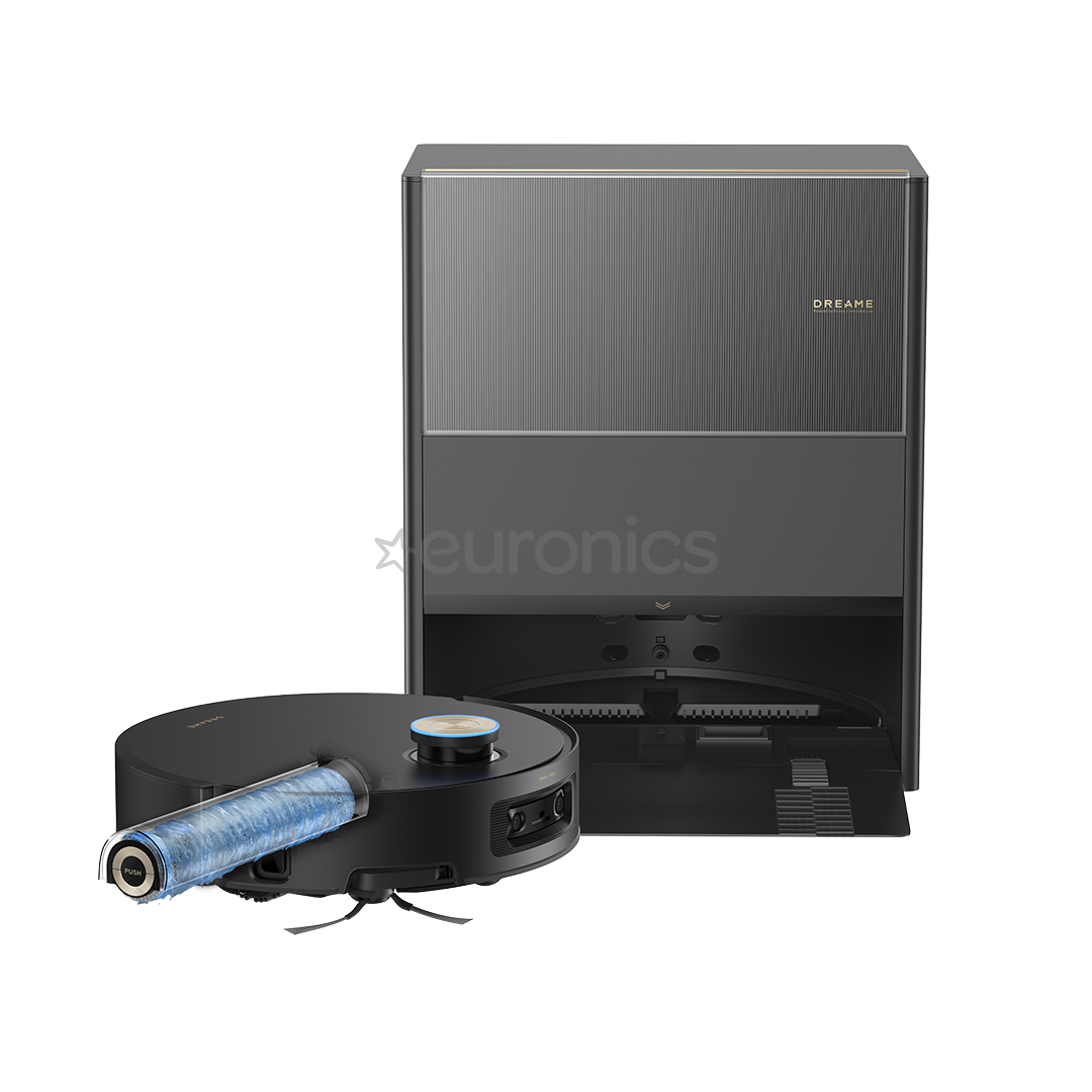 Dreame Aqua10 Ultra Roller, märg- ja kuivpuhastus, must - Robottolmuimeja