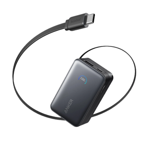 Anker Nano, 10000 mAh, 45 W, black - Power bank A1638H11