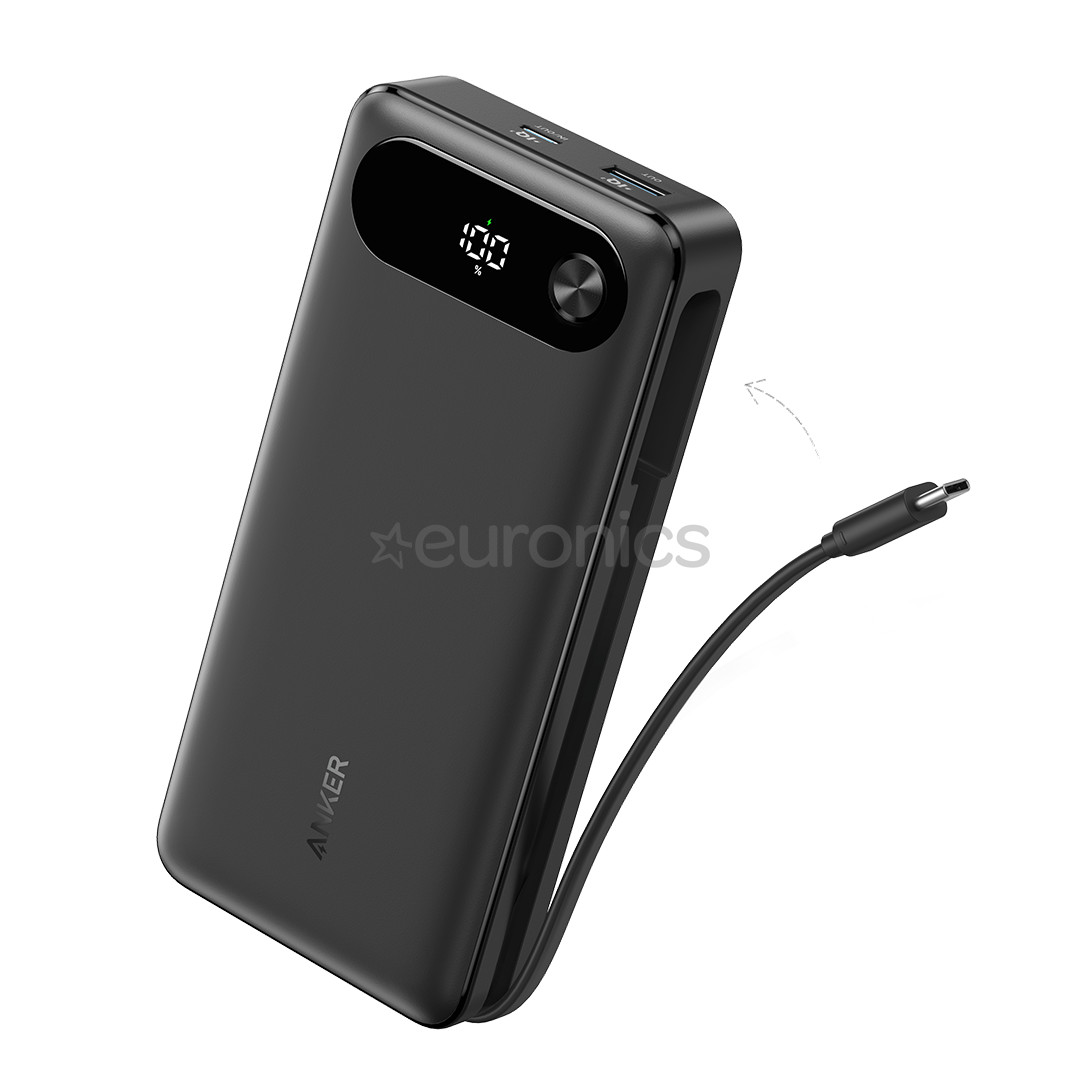 Anker Power Bank, 87 W, 20000 mAh, black - Power bank