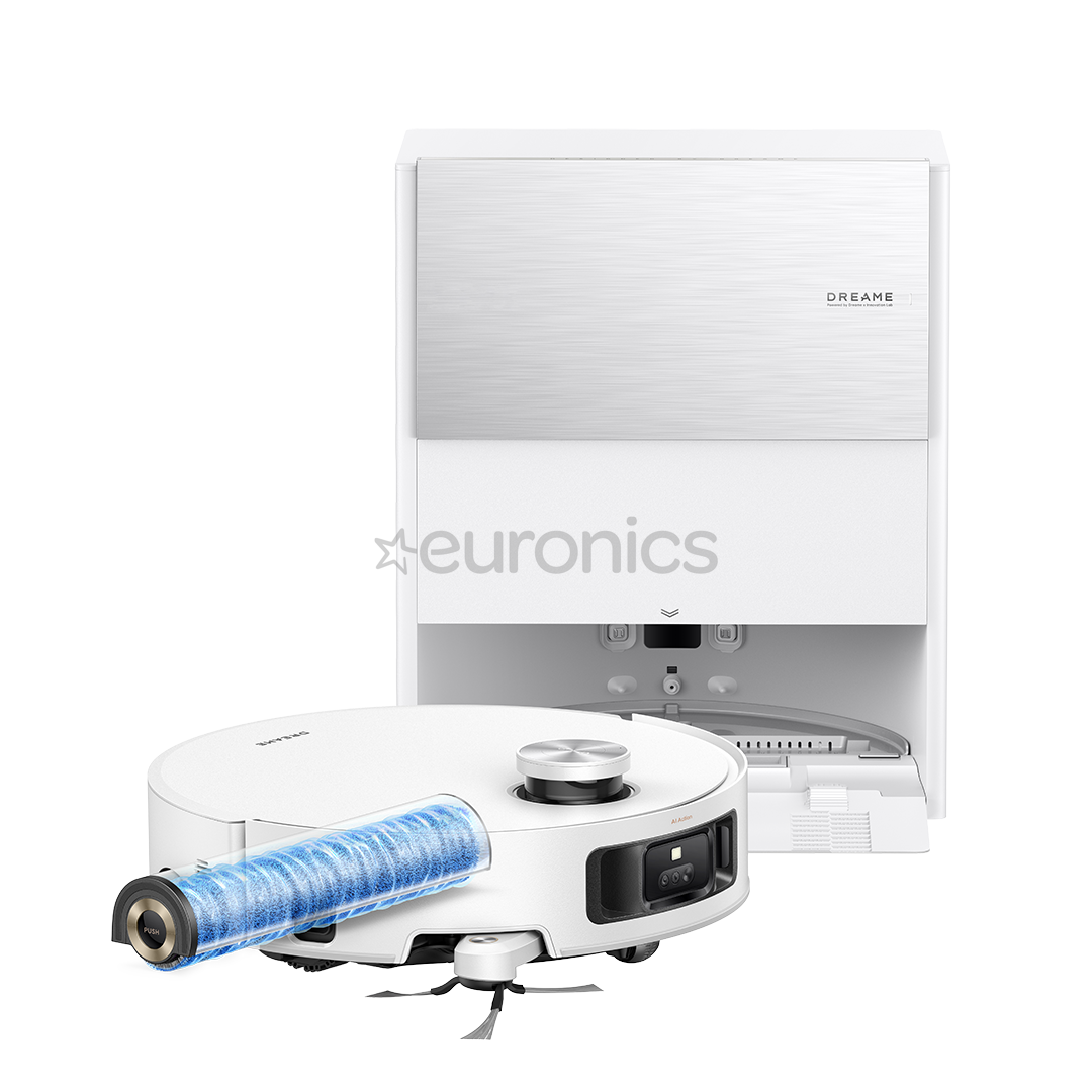 Dreame Aqua10 Roller, märg- ja kuivpuhastus, valge - Robottolmuimeja