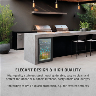 Caso BBQ Cooler S-R, 63 L, height 68 cm, black - BBQ cooler