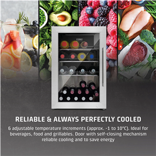 Caso BBQ Cooler S-L, 63 L, kõrgus 68 cm, roostevaba teras - Jahuti