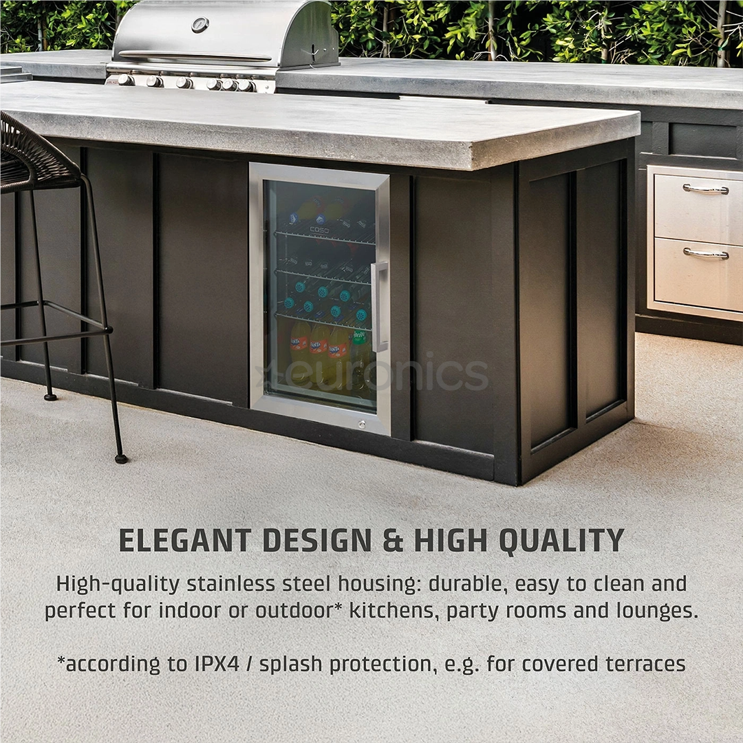 Caso BBQ Cooler S-L, 63 L, kõrgus 68 cm, roostevaba teras - Jahuti