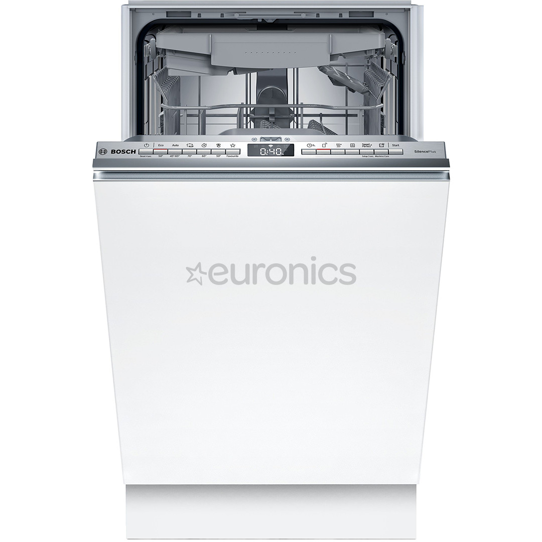 Bosch, Series 4, 10 place settings - Built-in dishwasher