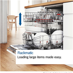 Bosch, Series 4, 10 place settings - Built-in dishwasher