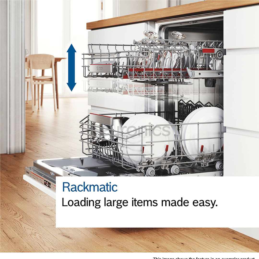 Bosch, Series 4, 10 place settings - Built-in dishwasher