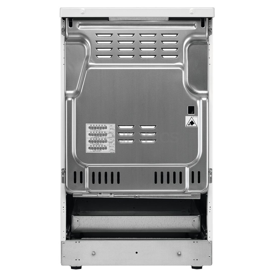 AEG SteamBake, 58 L, laius 50 cm, roostevaba teras - Keraamiline pliit