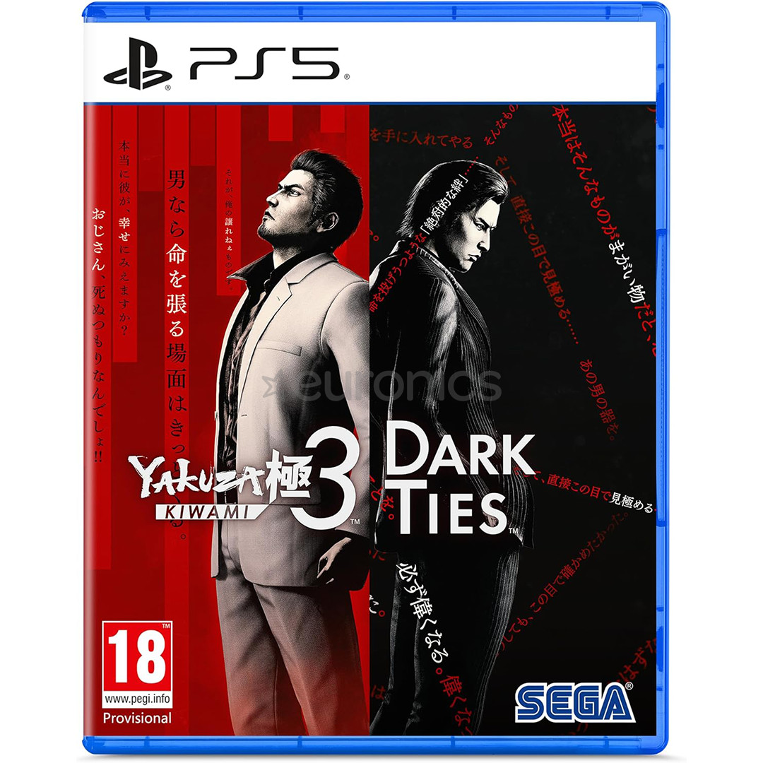 Yakuza Kiwami 3 and Dark Ties, PlayStation 5 - Mäng
