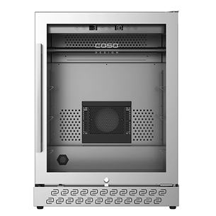 Caso DryAged Master 125, 125 L, kõrgus 83 cm, must/roostevaba teras - Laagerduskapp