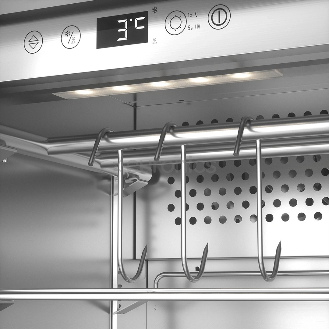 Caso DryAged Master 63, 63 L, kõrgus 88 cm, must/roostevaba teras - Laagerduskapp