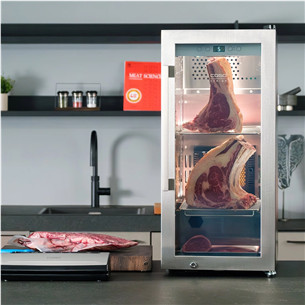 Caso DryAged Master 63, 63 L, kõrgus 88 cm, must/roostevaba teras - Laagerduskapp