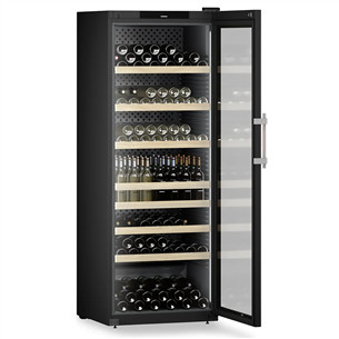 Liebherr Perfection, 284 bottles, height 205 cm, black - Wine cooler