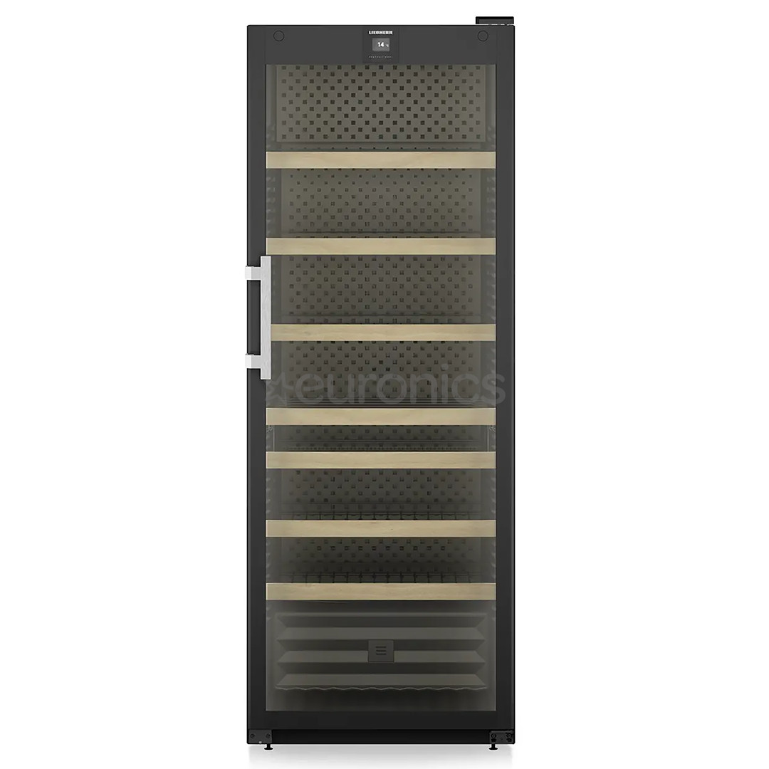 Liebherr Perfection, 284 bottles, height 205 cm, black - Wine cooler