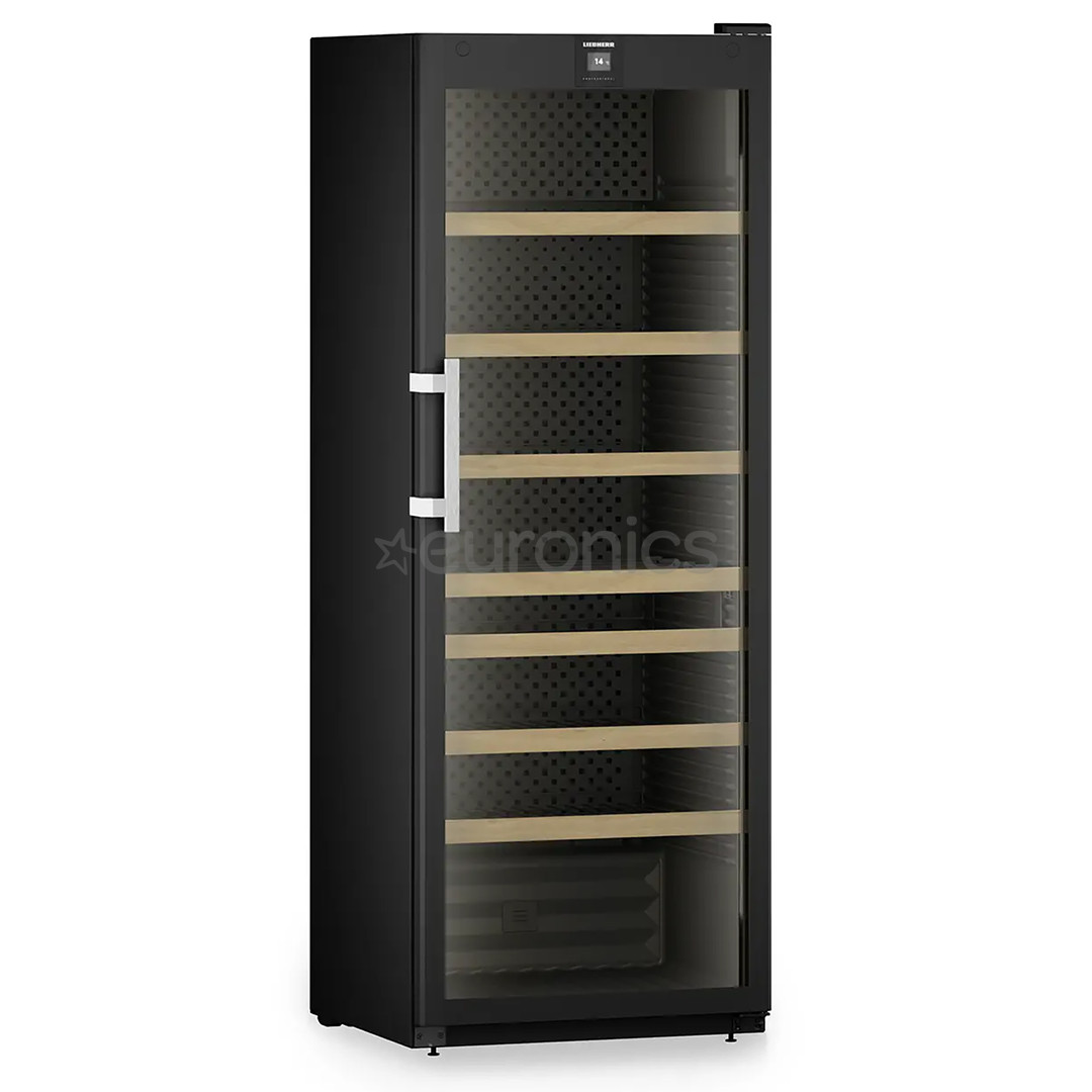 Liebherr Perfection, 284 bottles, height 205 cm, black - Wine cooler