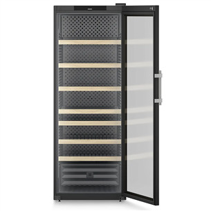 Liebherr Perfection, 284 bottles, height 205 cm, black - Wine cooler