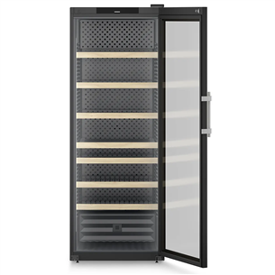 Liebherr Perfection, 284 pudelit, kõrgus 205 cm, must - Veinikülmik