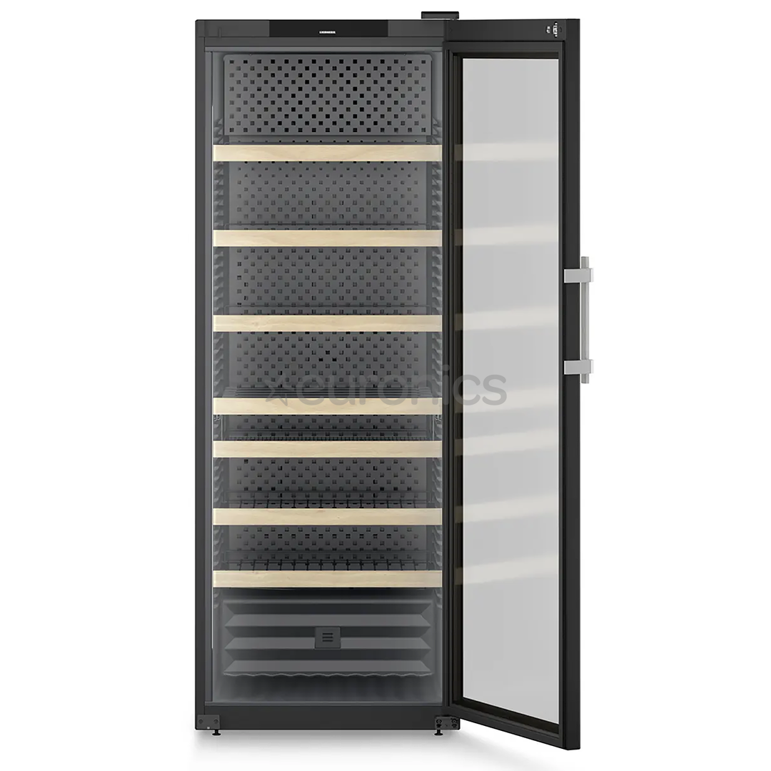 Liebherr Perfection, 284 pudelit, kõrgus 205 cm, must - Veinikülmik