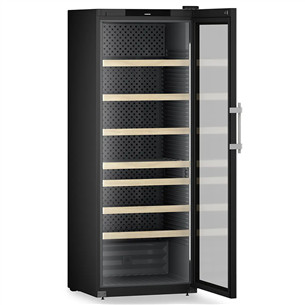 Liebherr Perfection, 284 bottles, height 205 cm, black - Wine cooler