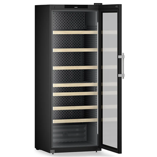 Liebherr Perfection, 284 pudelit, kõrgus 205 cm, must - Veinikülmik