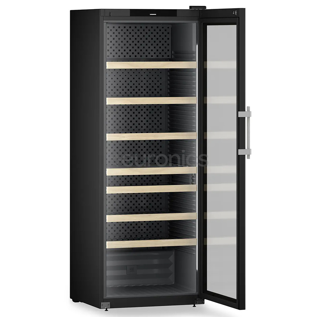 Liebherr Perfection, 284 bottles, height 205 cm, black - Wine cooler