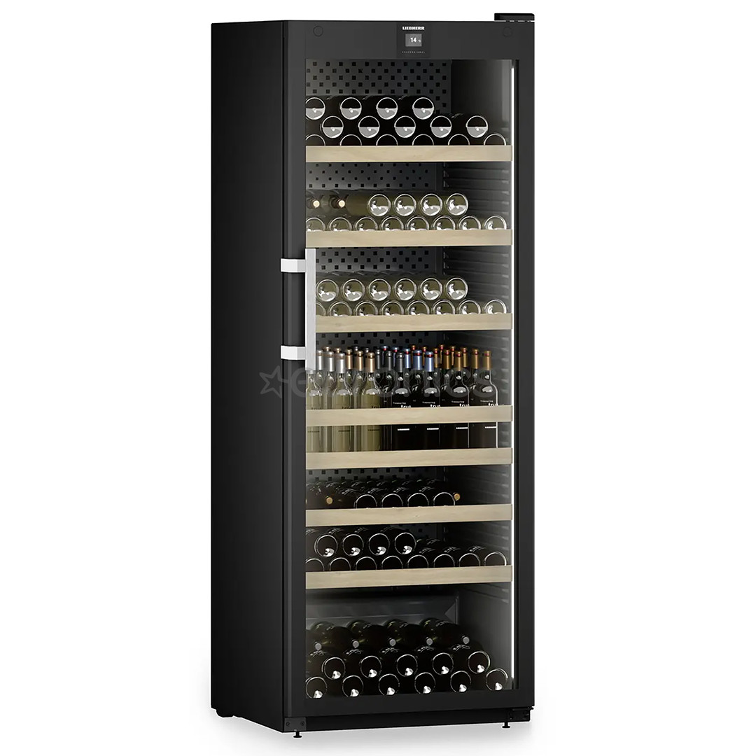 Liebherr Perfection, 284 bottles, height 205 cm, black - Wine cooler