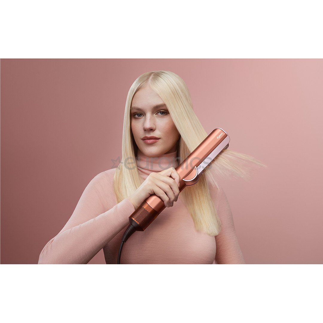 Dyson HT01 Airstrait, Amber Silk/Pink Champagne, розовый - Щипцы для выпрямления волос