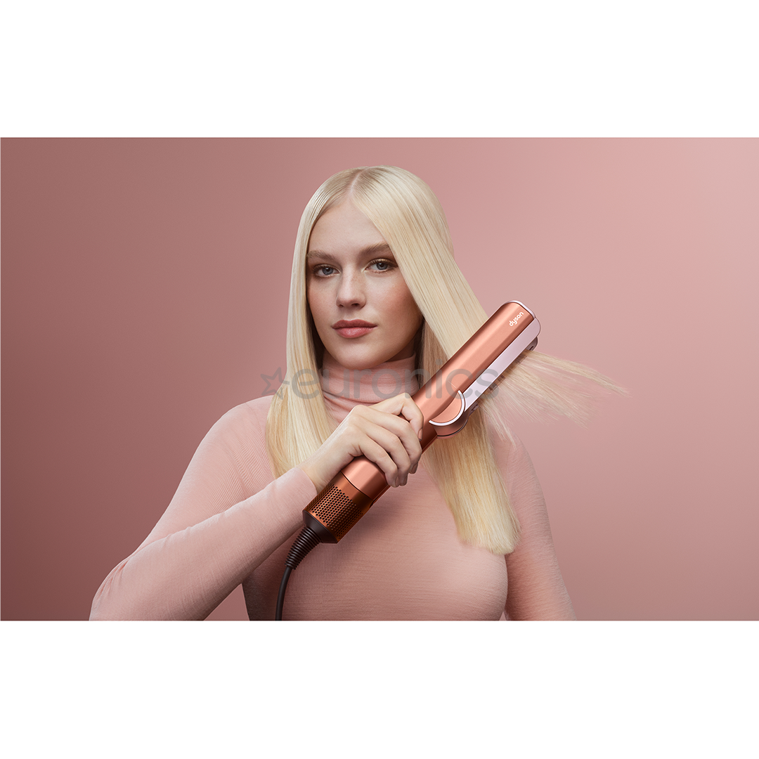 Dyson HT01 Airstrait, Amber Silk/Pink champagne, roosa - Juuste kujundamise seade