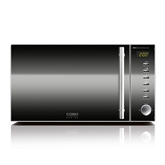 Caso MG 20 Ceramic menu, 800 W, stainless steel/black - Microwave oven with grill