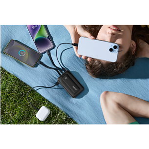 Anker Zolo Power Bank, 30 W, 10000 mAh, glossy light black - Power bank