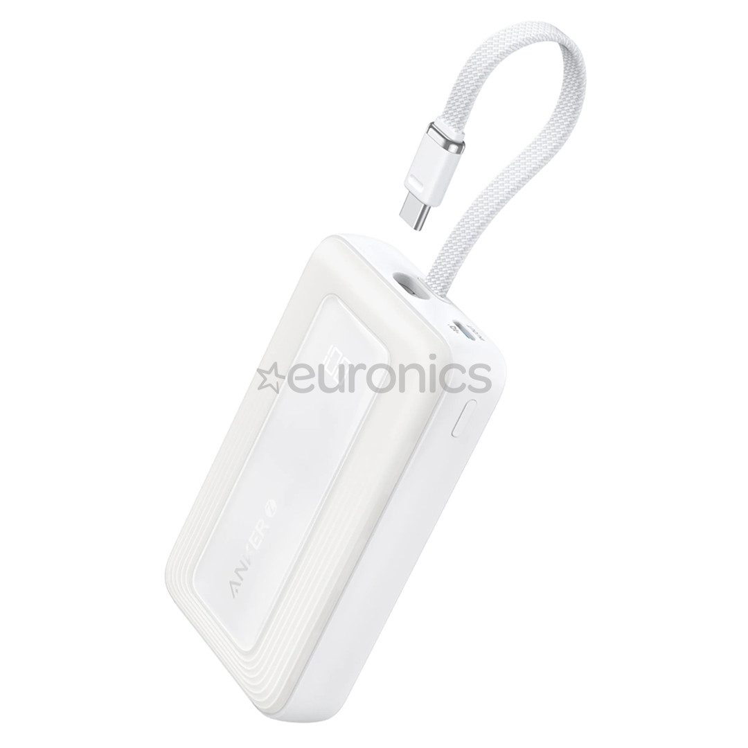 Anker Zolo Power Bank, 30 W, 20000 mAh, valge - Akupank