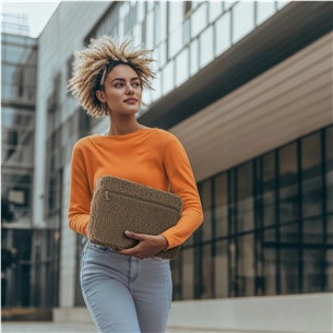 Hama Cozy, 15,6", pruun - Sülearvuti ümbris