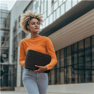 Hama Cozy, 15,6", must - Sülearvuti ümbris