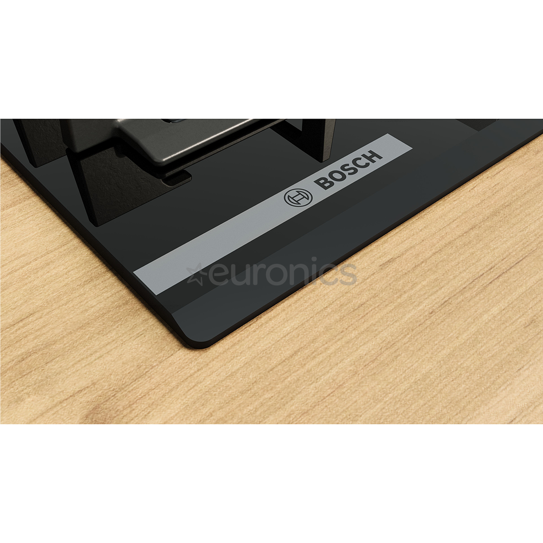 Bosch, Seeria 8, laius 59 cm, must - Integreeritav gaasipliidiplaat