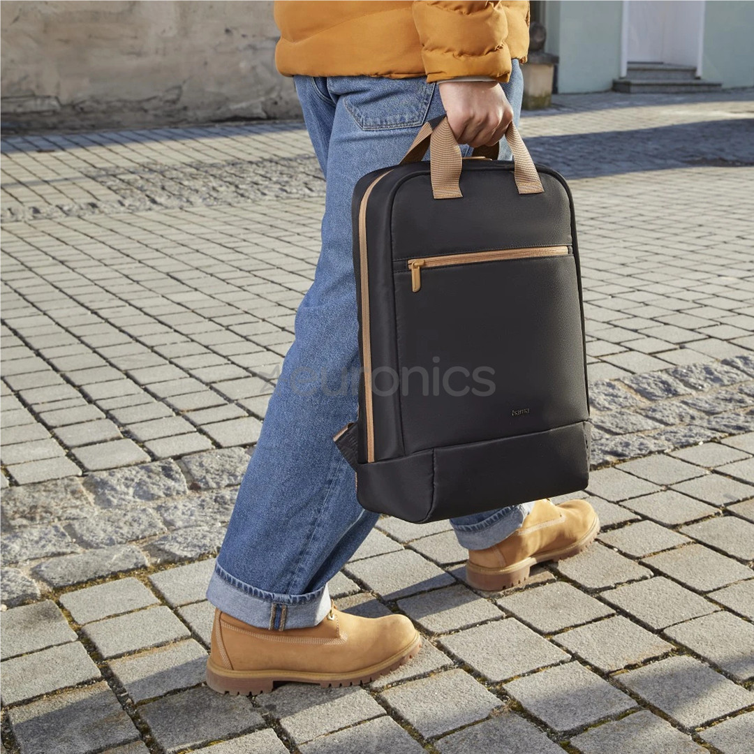 Hama Ultra Lightweight, 16,2'', caramel/black - Notebook backpack